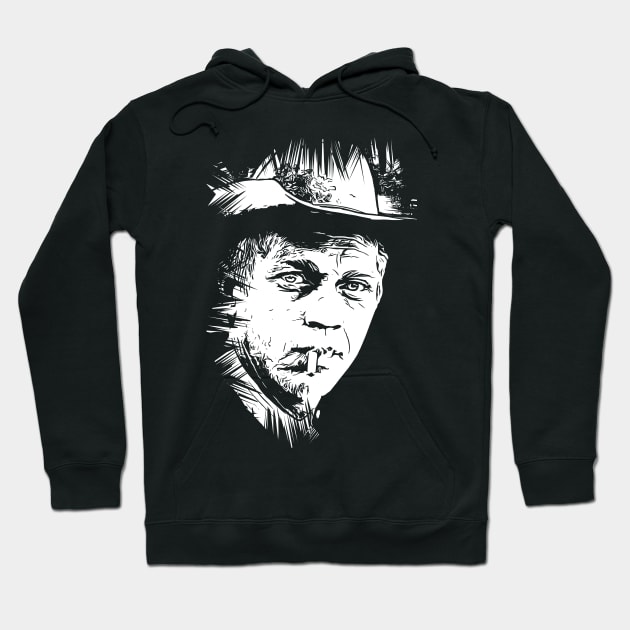 Steve McQueen Hoodie by ArtMofid